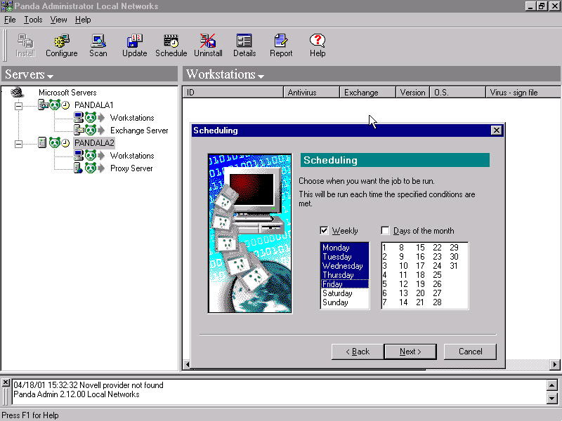 Panda Global Virus Insurance Screenshot